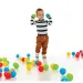 Palline colorate in rete 100 pezzi - D-Toys