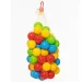 Palline colorate in rete 60 pezzi - D-Toys