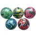 Palline di gomma colorate con motivo da 23 cm in diverse varianti