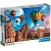 Palloncini in Cappadocia con poster puzzle HQC da 1000 pezzi - Clementoni