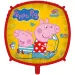 Palloncino in mylar quadrato di Peppa Pig 46 cm