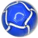 Pallone da calcio in pelle sintetica con colori vivaci in quattro varianti di colore, 23 cm