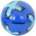 Pallone da calcio in pelle sintetica con motivo a croce colorato 23 cm