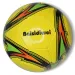 Pallone da calcio in similpelle color neon in diverse varianti 23 cm
