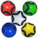 Pallone da calcio in similpelle con motivo a stella, dimensione 23 cm, disponibile in diverse varianti, 1 pezzo