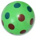 Pallone di gomma a pois colorati in diverse varianti 22 cm