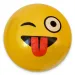 Pallone di gomma con motivo smiley in diverse varianti 23 cm