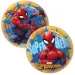 Pallone di gomma di Spider-Man 14 cm in due varianti
