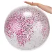 Pallone gonfiabile con glitter da 60 cm, disponibile in diverse varianti