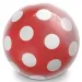 Pallone in gomma BioBall a pois 15 cm in diverse varianti - Mondo Toys