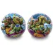 Pallone in gomma Tartarughe Ninja 14cm - Mondo Toys