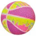 Pallone in gomma con motivo di basket neon da 22 cm in diverse varianti