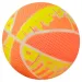 Pallone in gomma con motivo di basket neon da 22 cm in diverse varianti