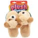 Pantofole peluche a forma di cagnolino, taglia 25-27