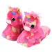 Pantofole unicorno di peluche taglia 25-27