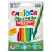 Pastelli a cera rotondi dai colori vivaci, 12 pezzi