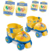 Pattini a rotelle Disney Stitch con set di protezioni, taglie 22-29 - Mondo Toys
