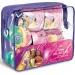 Pattini a rotelle rosa Principesse Disney con protezioni, misure 22-29 - Mondo Toys immagine 1