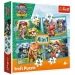 Paw Patrol - Avventure sullisola dei dinosauri: set di puzzle 4 in 1 - Trefl immagine 1