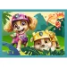 Paw Patrol - Avventure sullisola dei dinosauri: set di puzzle 4 in 1 - Trefl immagine 2