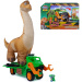 Paw Patrol - Il film dei dinosauri: Veicolo dinosauro di Rocky con Megasaurus gonfiabile – Spin Master