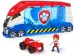 Paw Patrol: Camion trasporto squadra d’azione con suoni, Ryder con personaggio e veicolo – Spin Master