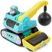 Paw Patrol: Rubble e la sua squadra - Macchina da lavoro con palla da demolizione e rullo compressore - Spin Master