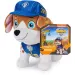 Paw Patrol: Rubble e la sua squadra Wheeler peluche 19 cm - Spin Master