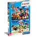 Paw Patrol Supercolor 2 in 1 puzzle 2x60 pezzi - Clementoni