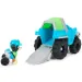 Paw Patrol: Veicoli di base con figura del cane Rex - Spin Master