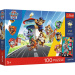 Paw Patrol puzzle UFT da 100 pezzi con poster - Trefl