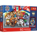 Paw Patrol puzzle premium plus per bambini da 60 pezzi con poster - Trefl