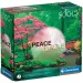 Peace puzzle: Gocce di pioggia rilassanti puzzle da 500 pezzi - Clementoni