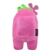 Peluche rosa di Among Us da 25 cm con fiore
