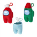 Peluches Among Us con gancio, 13 cm, disponibili in varie versioni