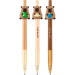 Penna a sfera Capybara blu, punta da 0,5 mm, disponibile in più varianti, 1 pezzo