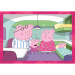 Peppa Pig 4 in 1 Supercolor puzzle - Clementoni