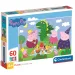 Peppa Pig 60 pezzi Supercolor puzzle - Clementoni