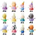 Peppa Pig: Mini figure da collezione per feste di compleanno in diverse varianti 1 pezzo