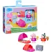 Peppa Pig: Set da gioco per pigiama party con figure di Peppa Pig e Zoe Zebra - Hasbro