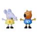 Peppa Pig: Set di 2 figure Emily Elephant e Freddy Fox - Hasbro