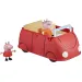 Peppa Pig: Set di personaggi con l’auto rossa della famiglia di Peppa – Hasbro