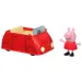 Peppa Pig: Set di piccola auto rossa e figura di Peppa Pig - Hasbro