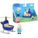 Peppa Pig: Set elicottero piccolo e figura di Rebecca coniglio - Hasbro