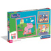Peppa Pig puzzle Super Color 3 x 48 pezzi - Clementoni