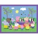 Peppa Pig puzzle e gioco di memoria 2 in 1 - Trefl