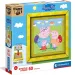 Peppa Pig puzzle incorniciato 60 pezzi - Clementoni