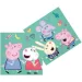 Peppa Pig: set di 20 tovaglioli 33x33cm
