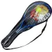 PinBo racchetta da tennis in metallo da 63 cm con pallina da tennis in borsa
