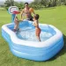 Piscina familiare con canestro da basket 257x188x130cm